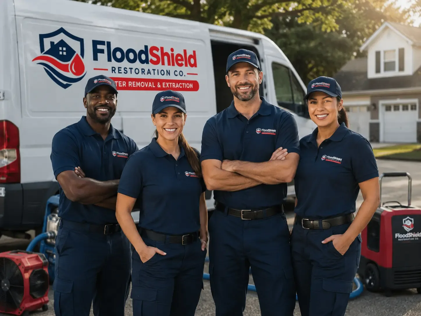 Flood Damage Restoration company in Caputa, SD